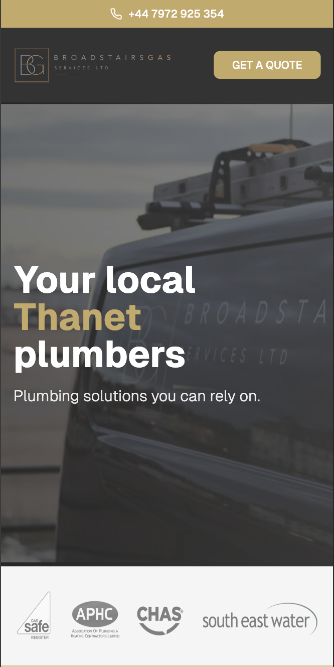 Broadstairs Gas Mobile